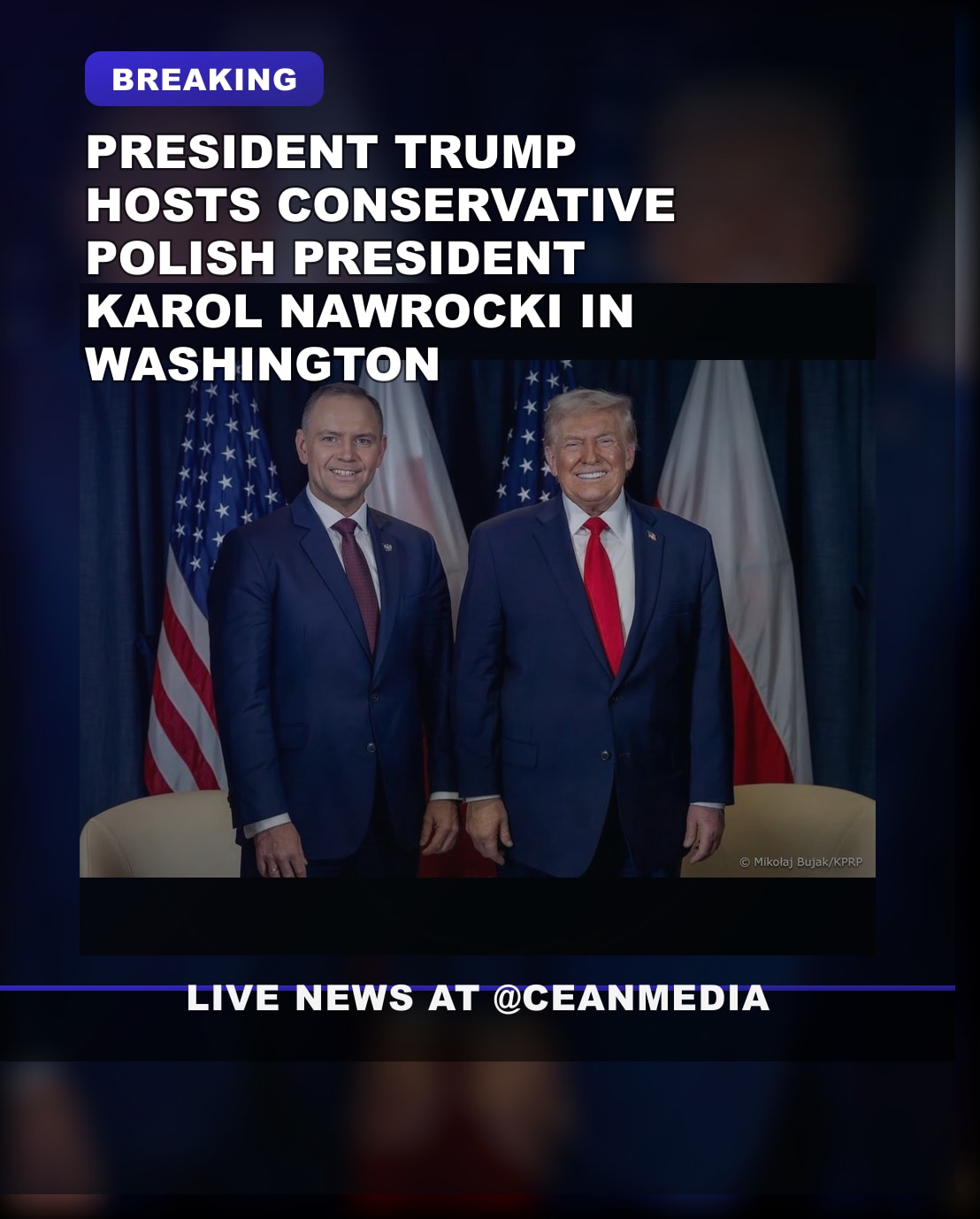 Illustrative photo for: Trump Polish President Meeting Highlights Strong Bilateral