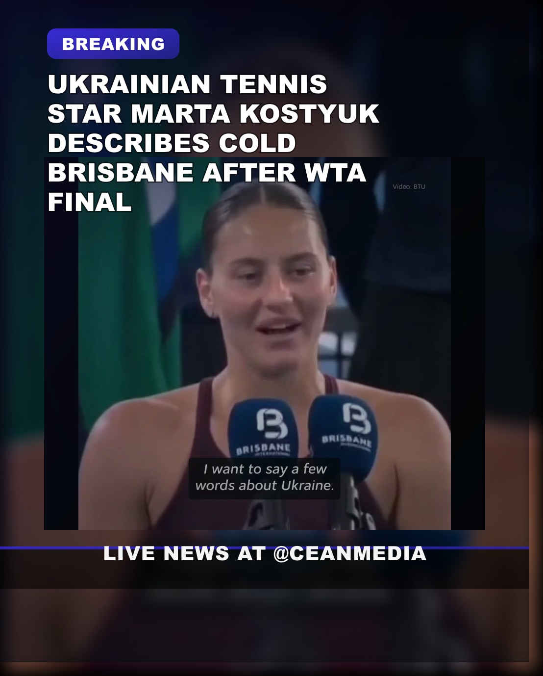 Illustrative photo for: Ukrainian Crisis Humanitarian Aid: Marta Kostyuk Highlights