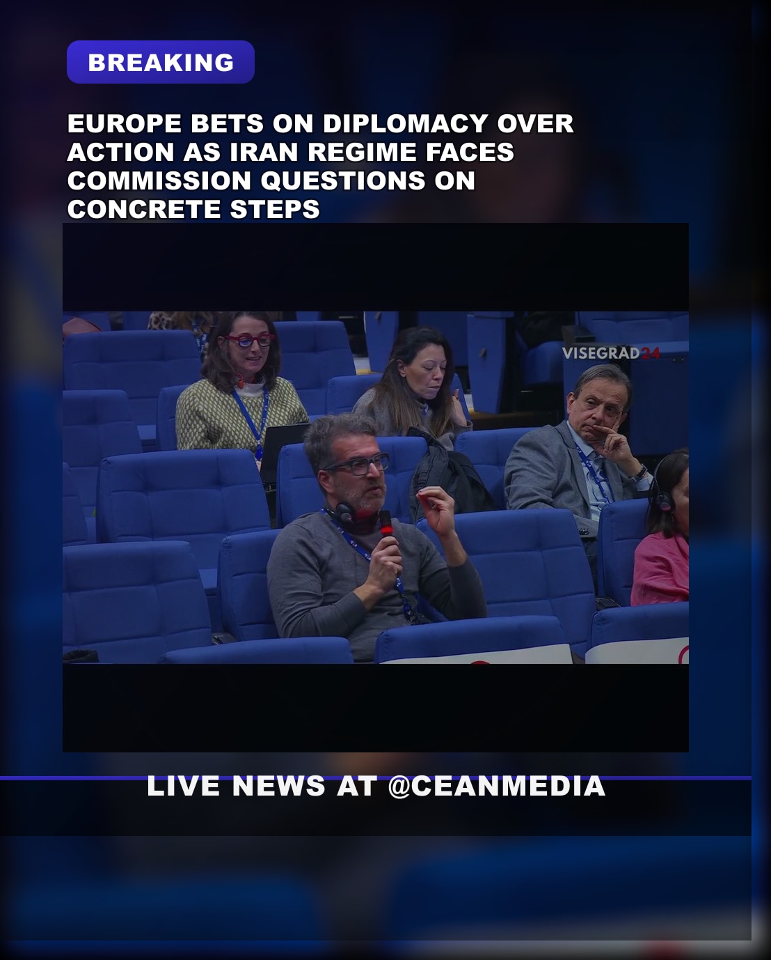 Illustrative photo for: Europe sanctions diplomatic approach: Prefers diplomacy