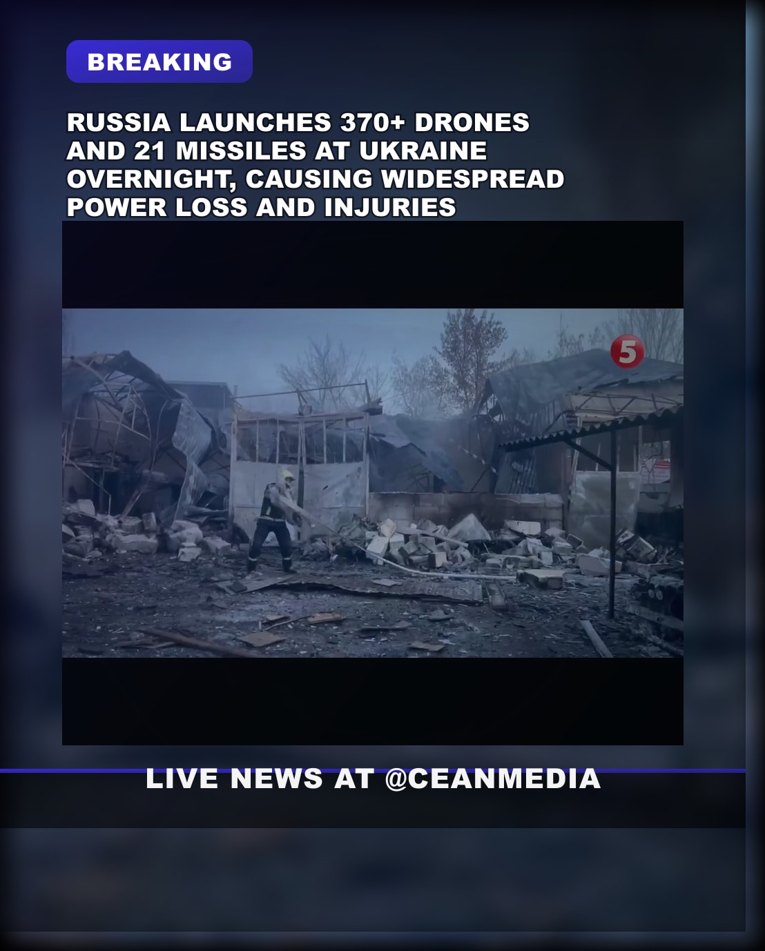 Illustrative photo for: Russia Ukraine attack drones: Over 370 drones and 21