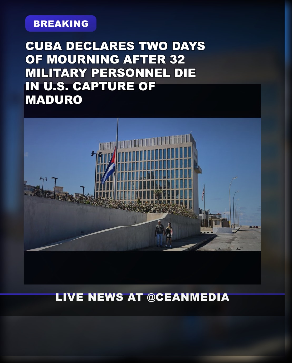 Illustrative photo for: Cuban Military Personnel Deaths Prompt Two Days of Mourning