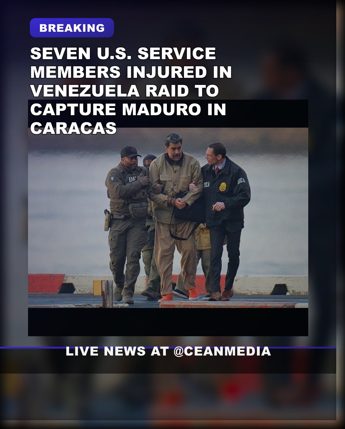 Illustrative photo for: Venezuela raid injuries: 7 US service members hurt, 2