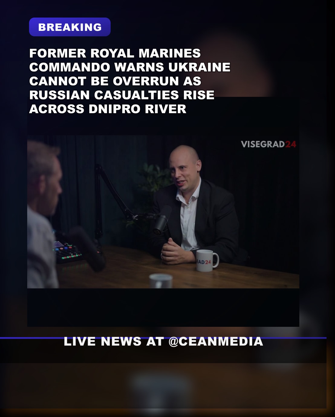 Illustrative photo for: Royal Marines Combat Tours Veteran Discusses Ukraine Crisis