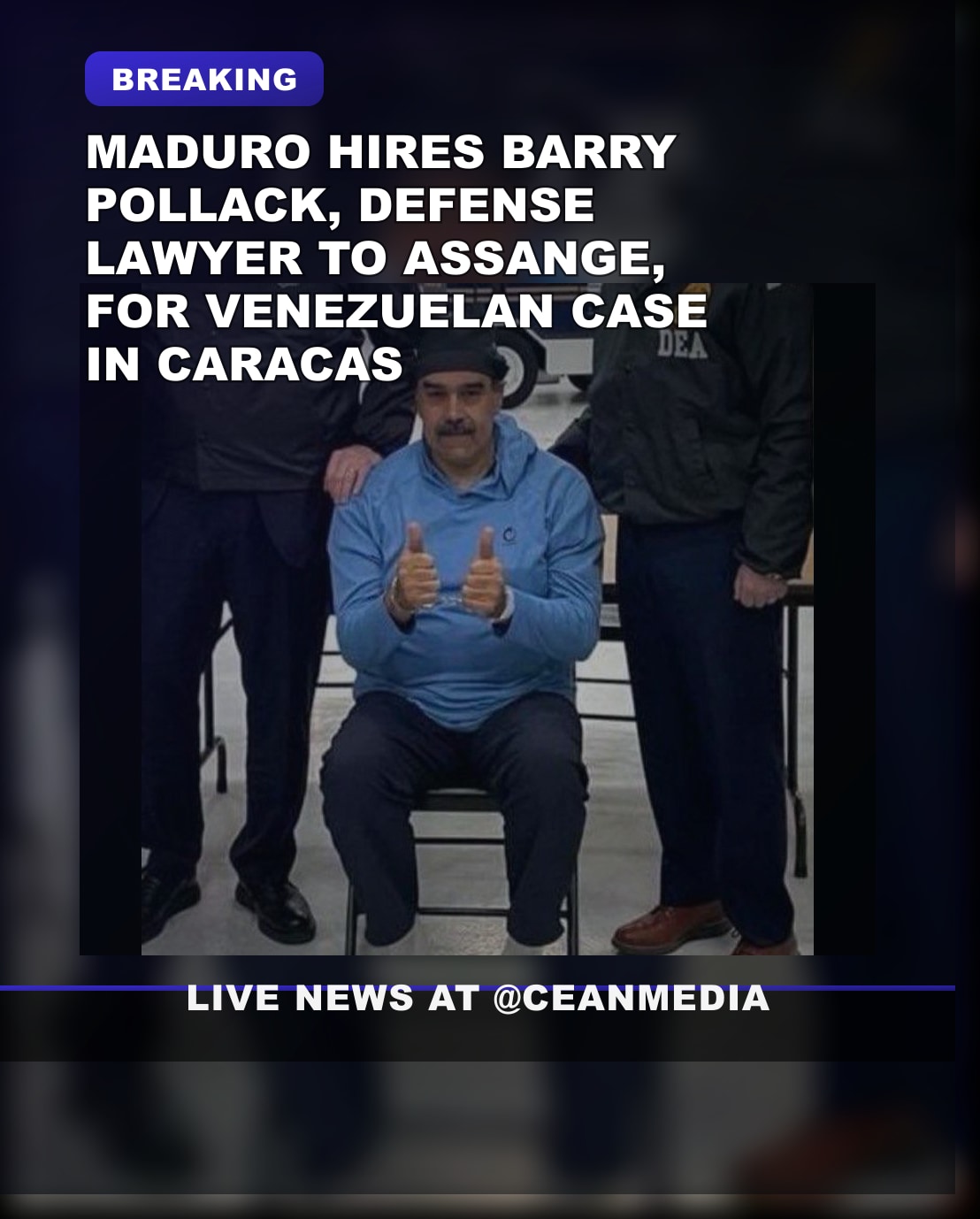 Illustrative photo for: Maduro Hires Criminal Lawyer Barry Pollack, Who Secured