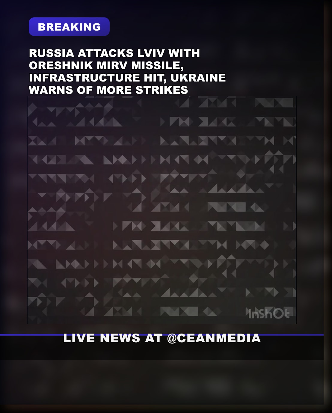 Illustrative photo for: Russia Lviv missile attack: Oreshnik MIRV strike hits