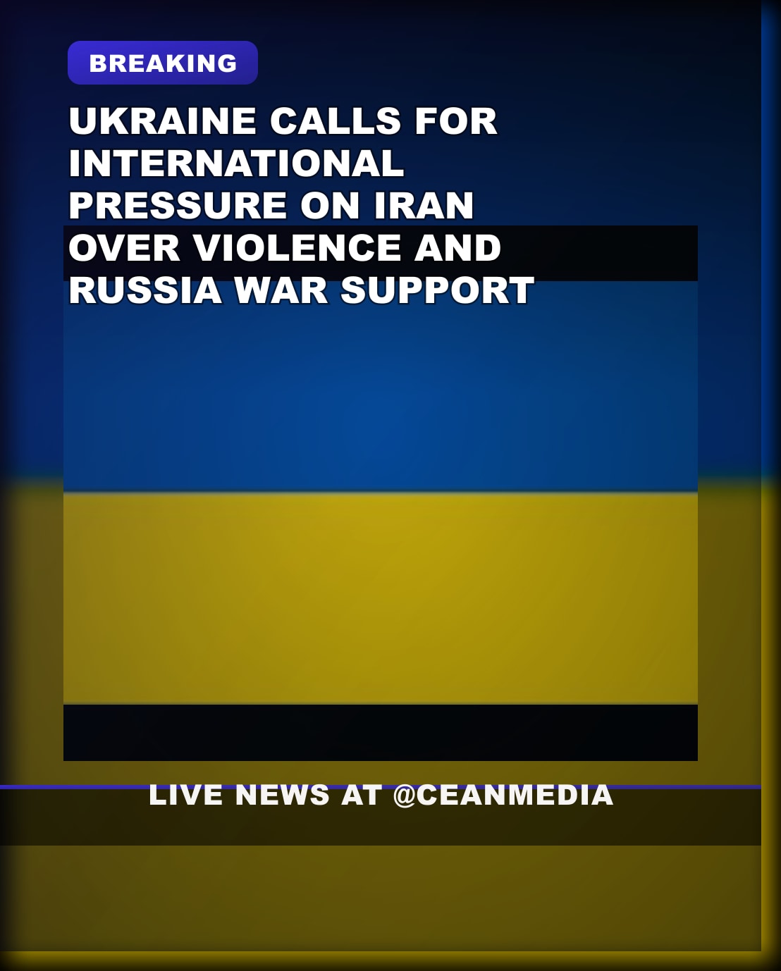 Illustrative photo for: Ukraine Iran sanctions call: Urges global action over