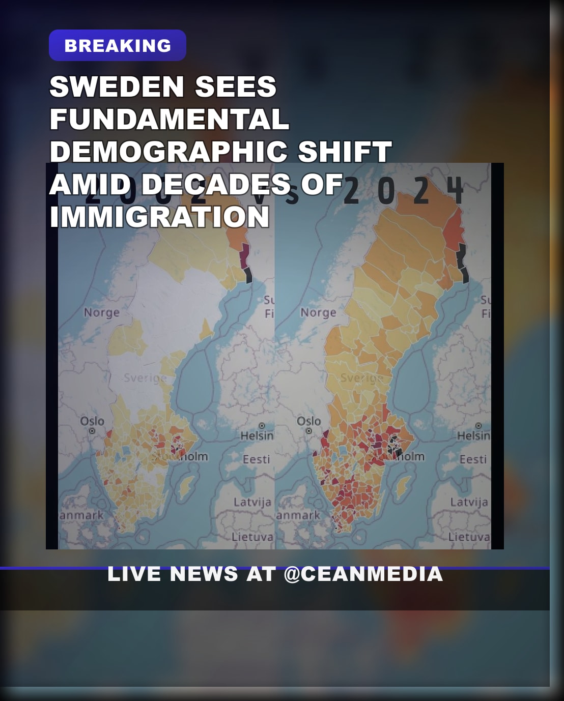 Illustrative photo for: Sweden Demographics Immigration Shapes Population Over