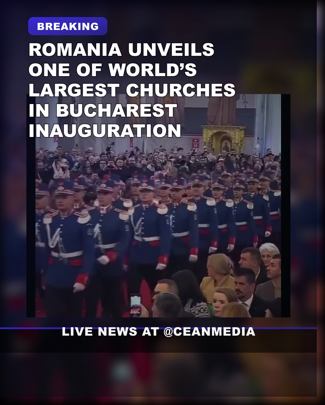 Illustrative photo for: Romania Celebrates Inauguration of Largest Church Romania