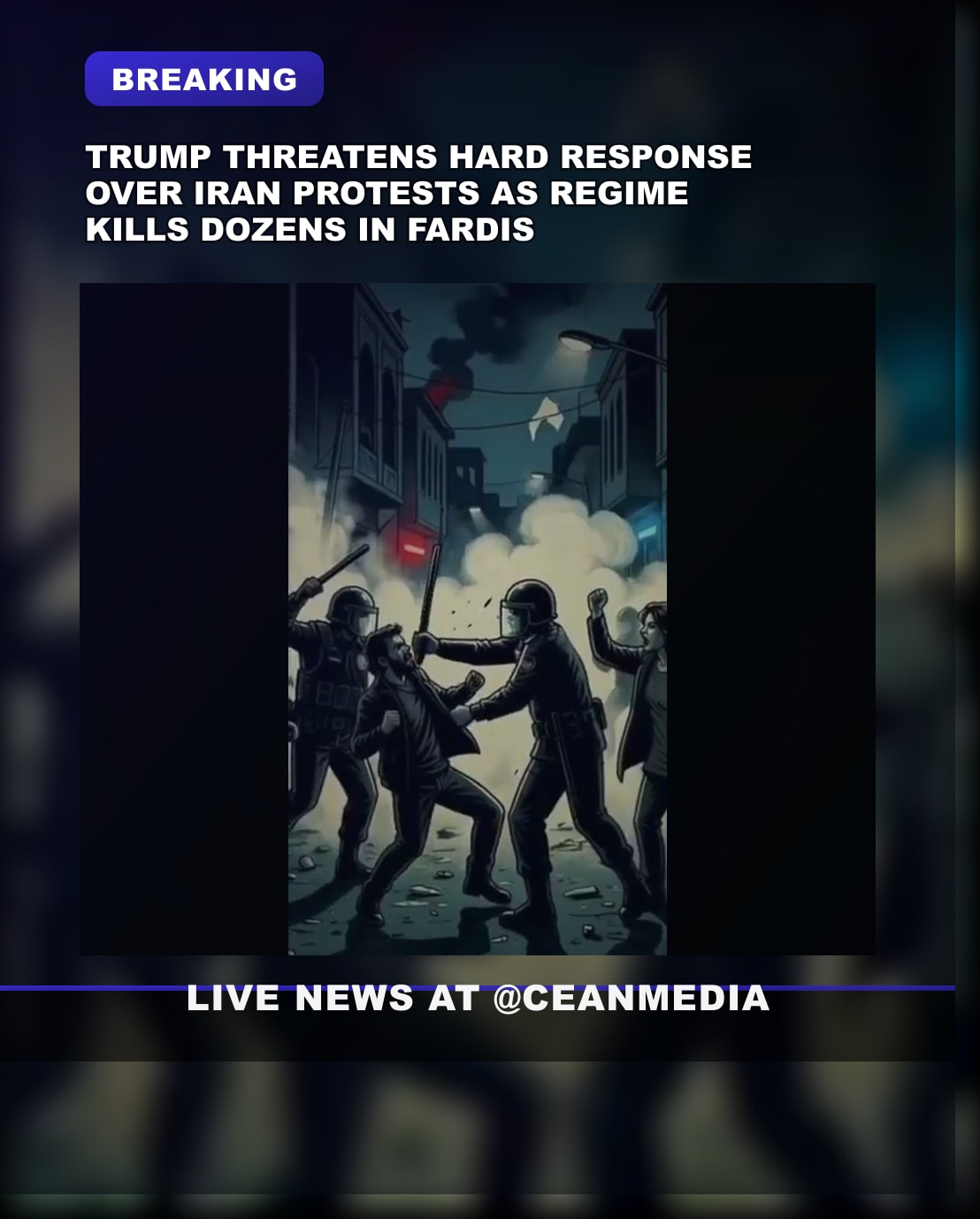 Illustrative photo for: Trump Iran visit? Threats Rise as U.S. Warns Iran Over