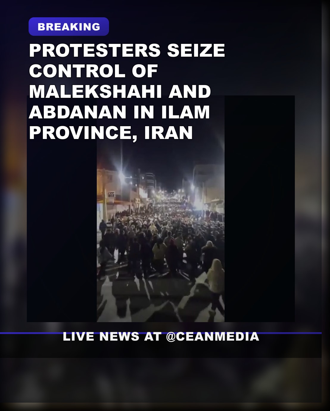 Illustrative photo for: Iran anti regime protests surge in Kurdish Ilam Province