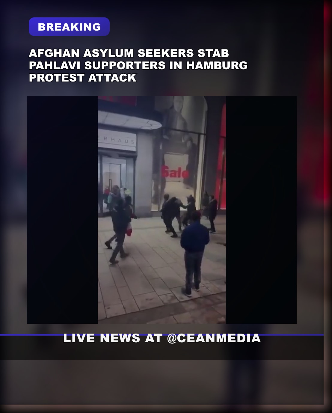Illustrative photo for: Afghan asylum seekers violence reported at Hamburg Iran