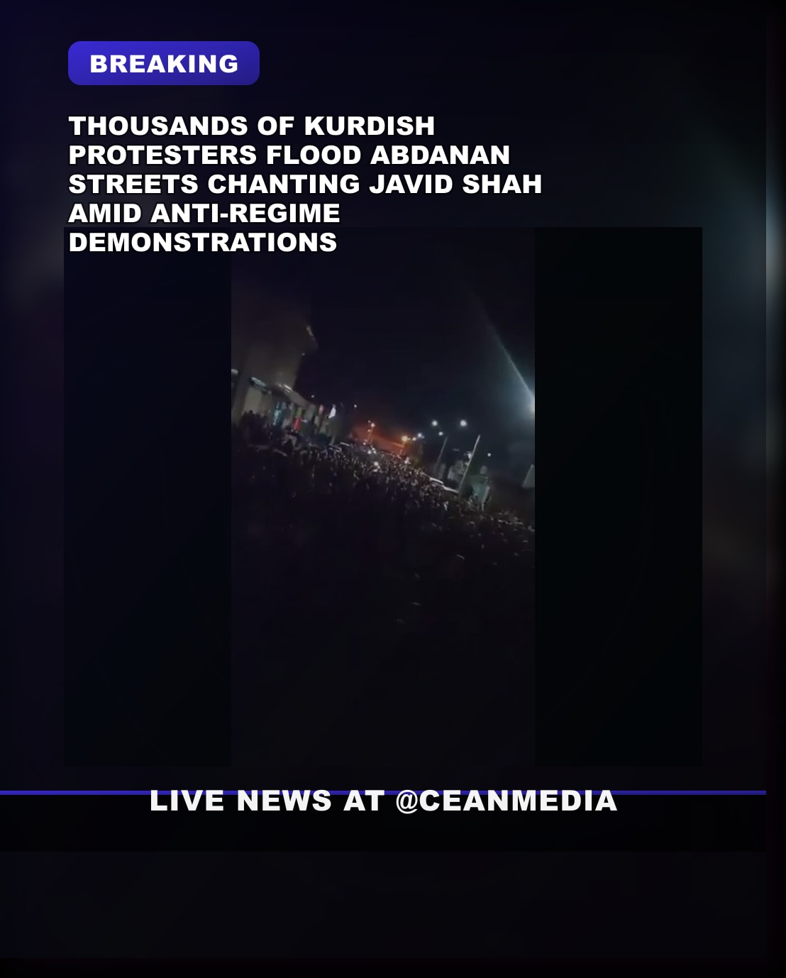 Illustrative photo for: Iranian anti regime protests: Thousands of Kurdish