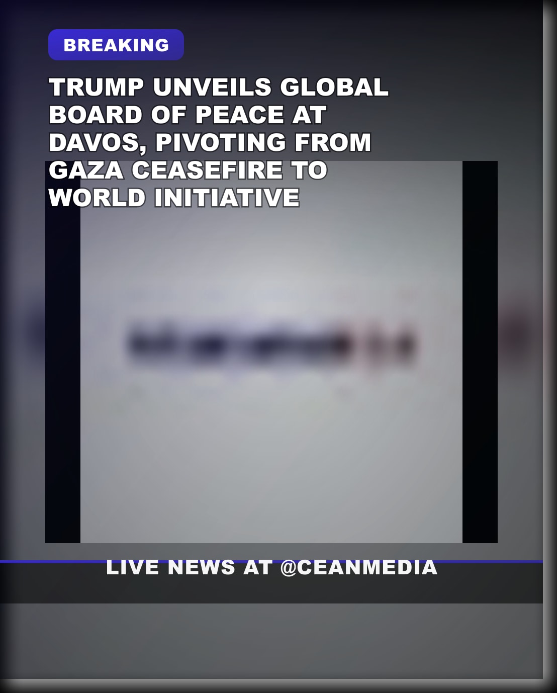 Illustrative photo for: Donald Trump global peace plan: New 'Board of Peace'