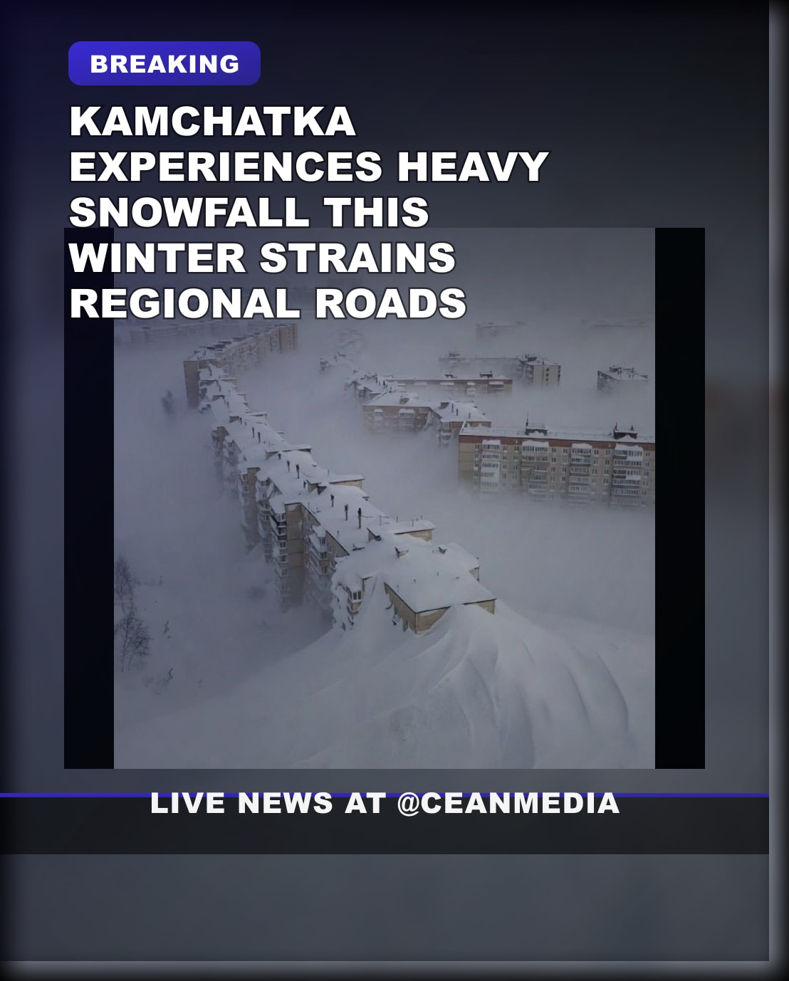 Illustrative photo for: Kamchatka Winter Snowfall Brings Heavy Snowfall This Season