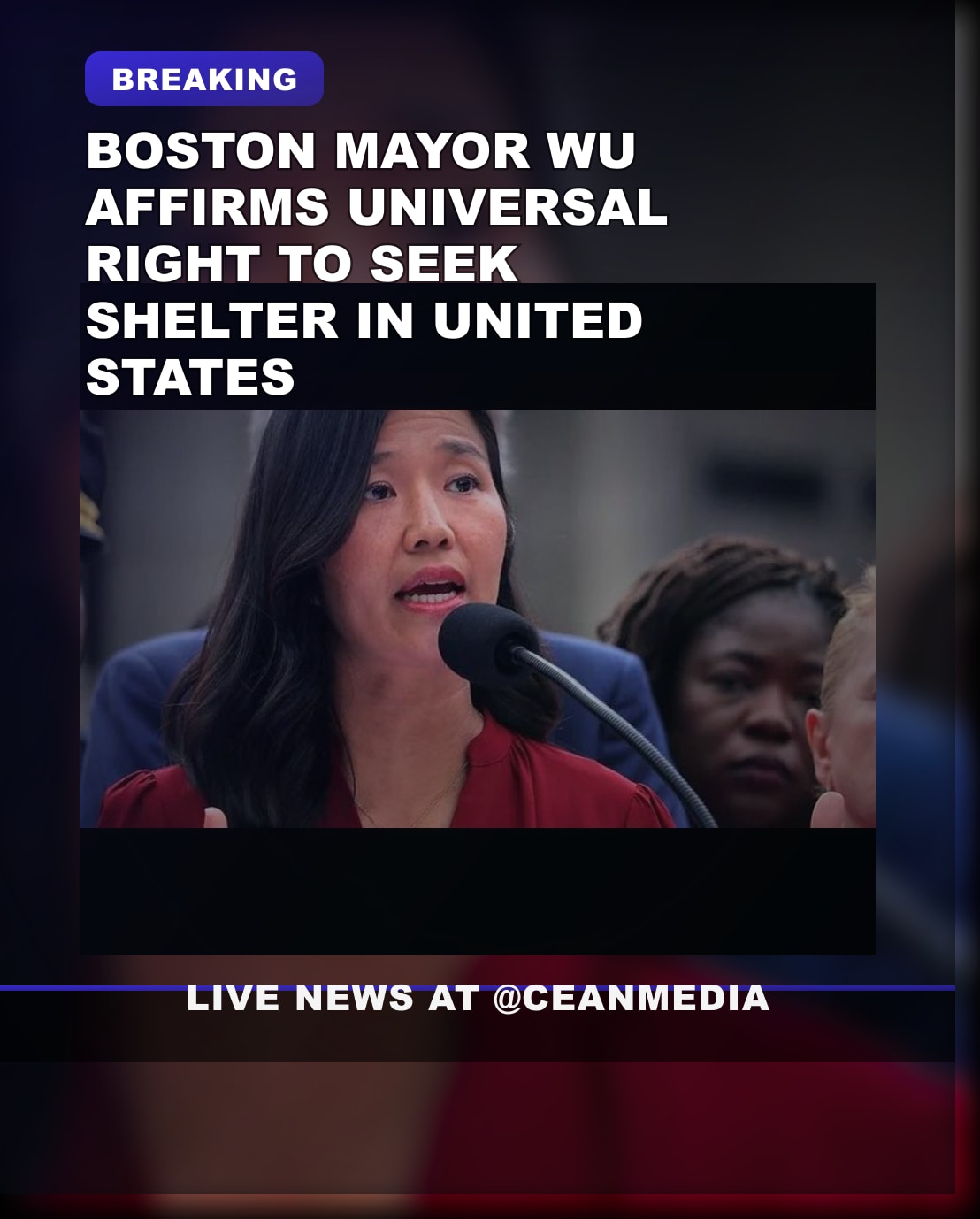 Illustrative photo for: Boston Mayor Michelle Wu Affirms Every Person’s Right to