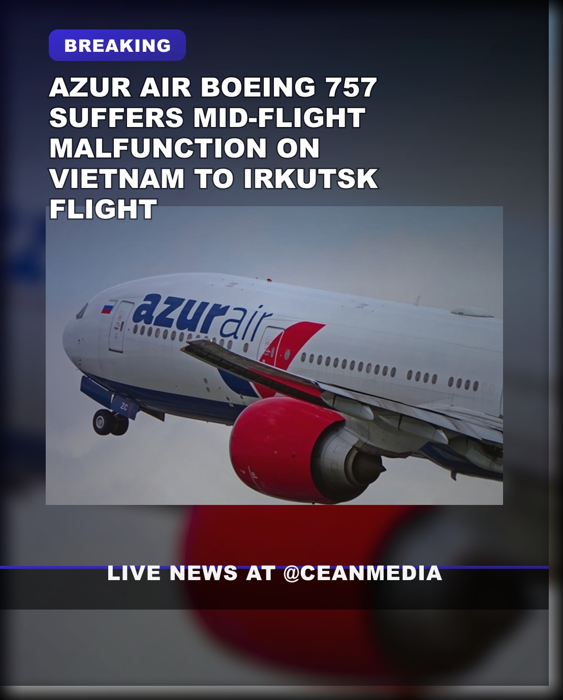 Illustrative photo for: Russian airline aircraft malfunction: Fourth aircraft in a