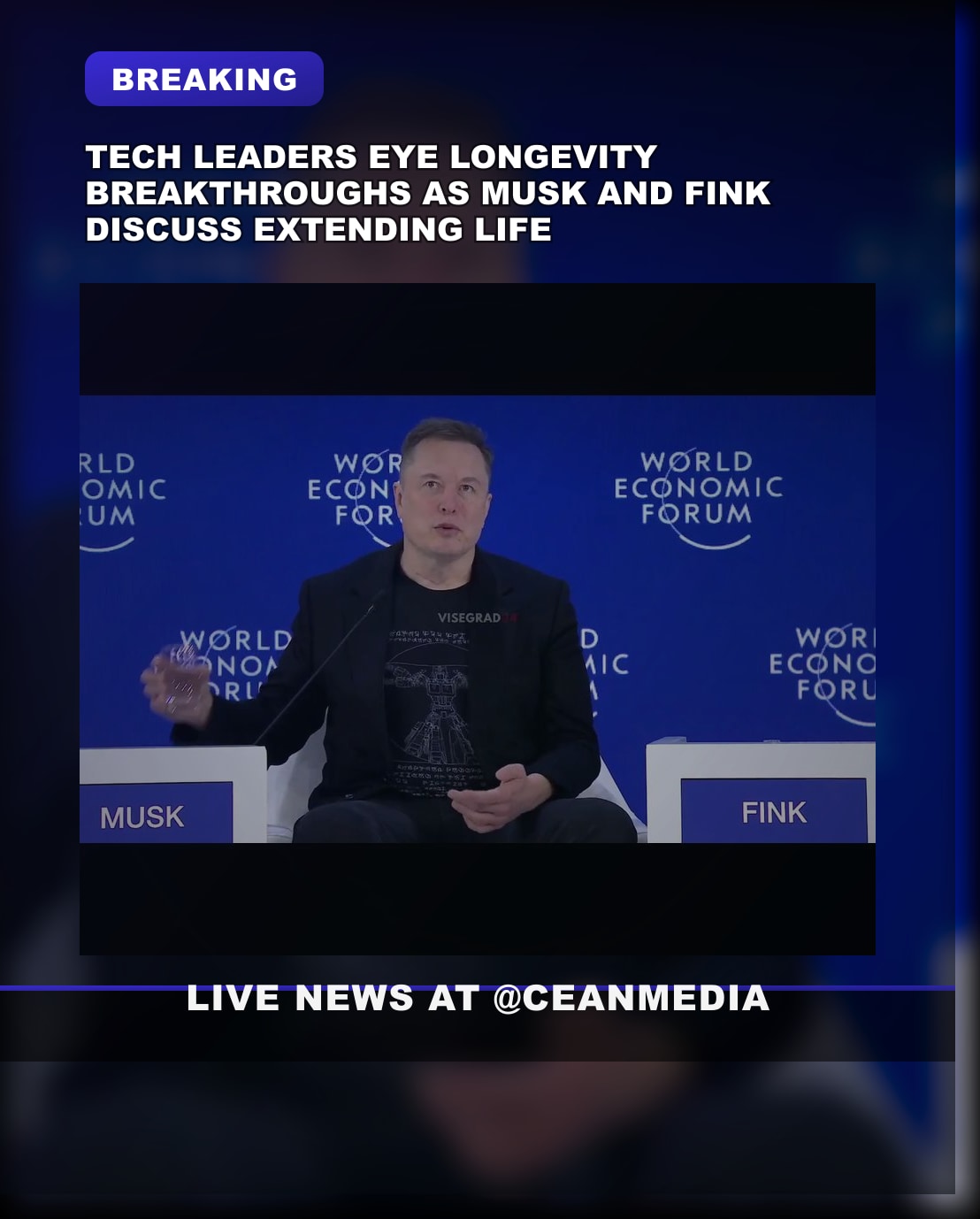 Illustrative photo for: Elon Musk Predicts Breakthroughs in Extending Life