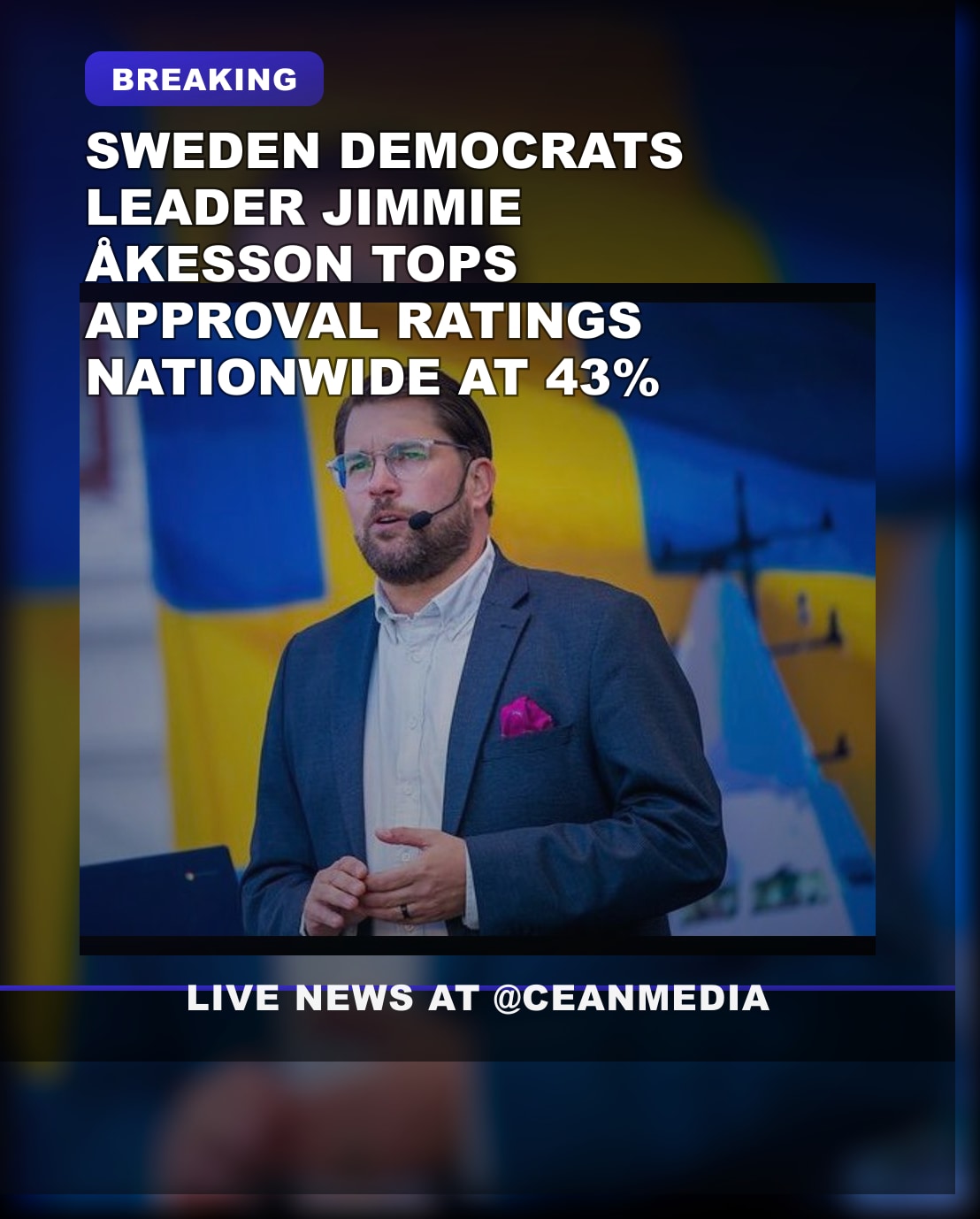 Illustrative photo for: Swedish Politician Approval Ratings Reach New High as