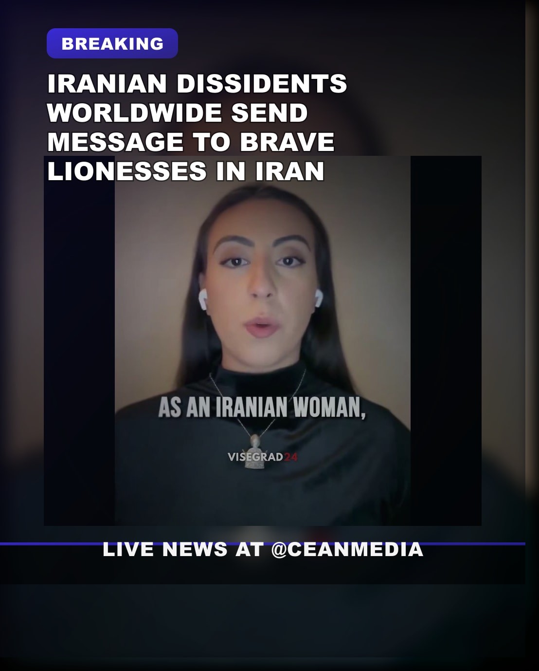 Illustrative photo for: Iranian Dissidents Send Strong Support to Iranian Lionesses