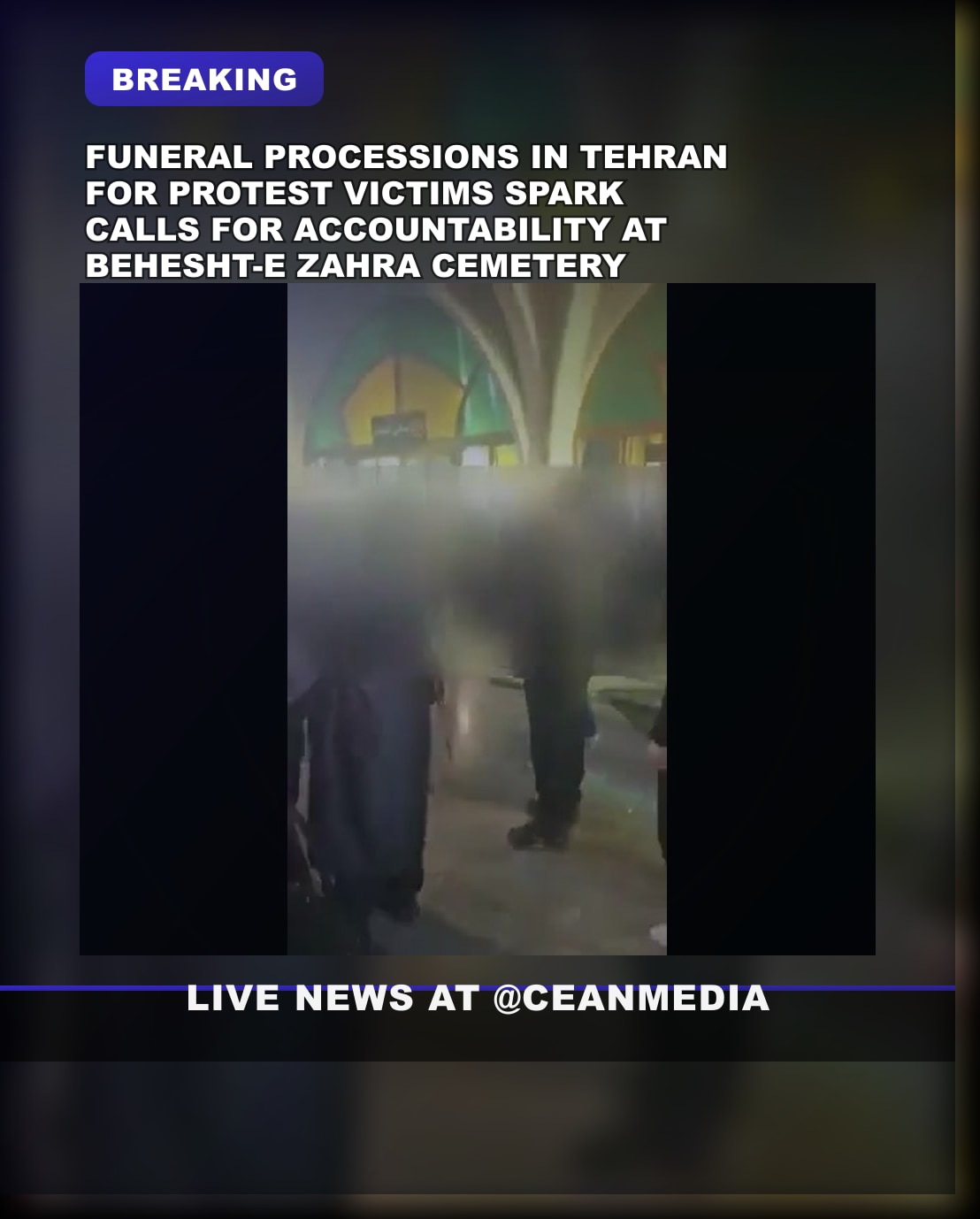 Illustrative photo for: Tehran protesters funerals chant as mourners demand justice