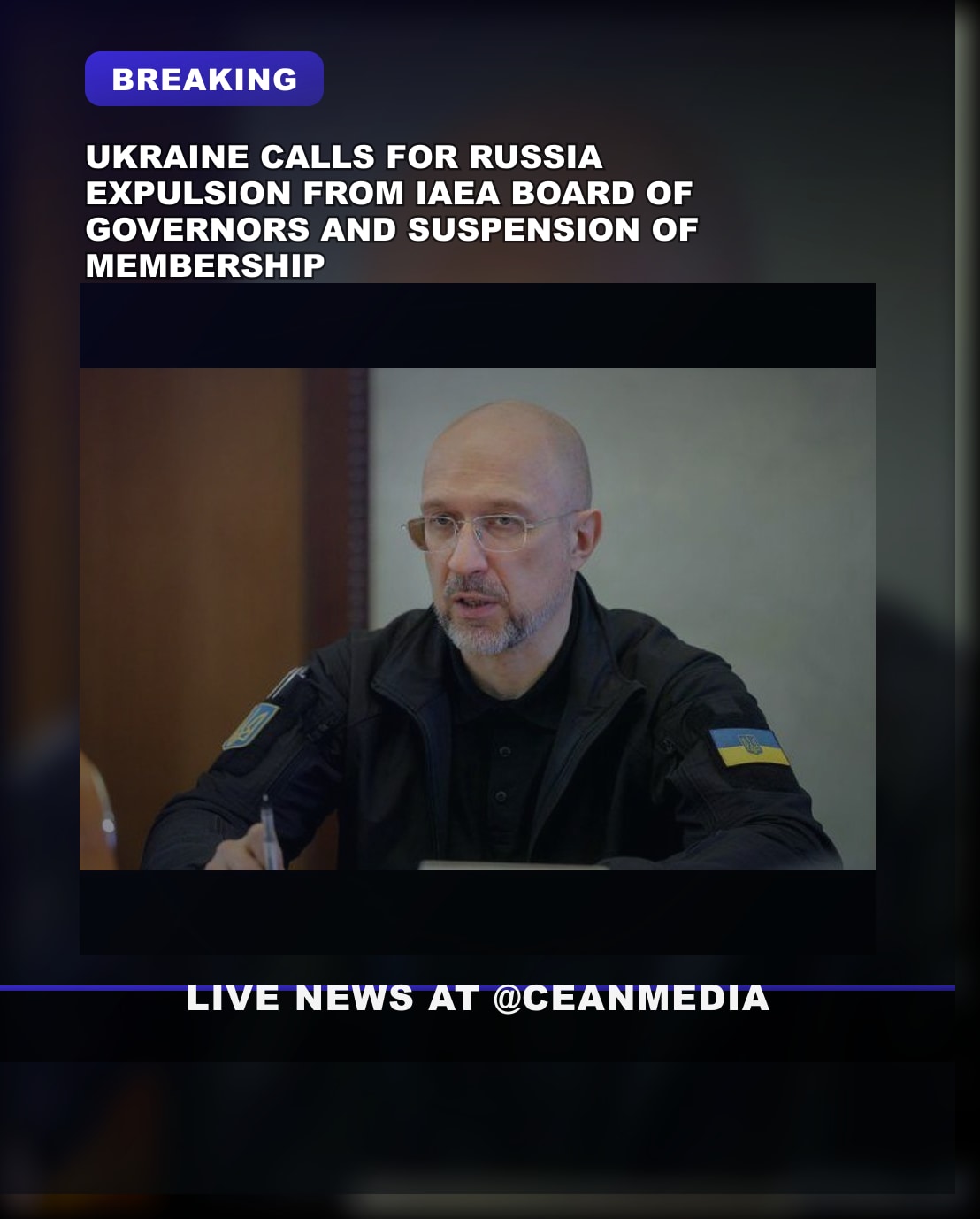 Illustrative photo for: Ukraine Calls for Russia’s Expulsion from IAEA Board Over