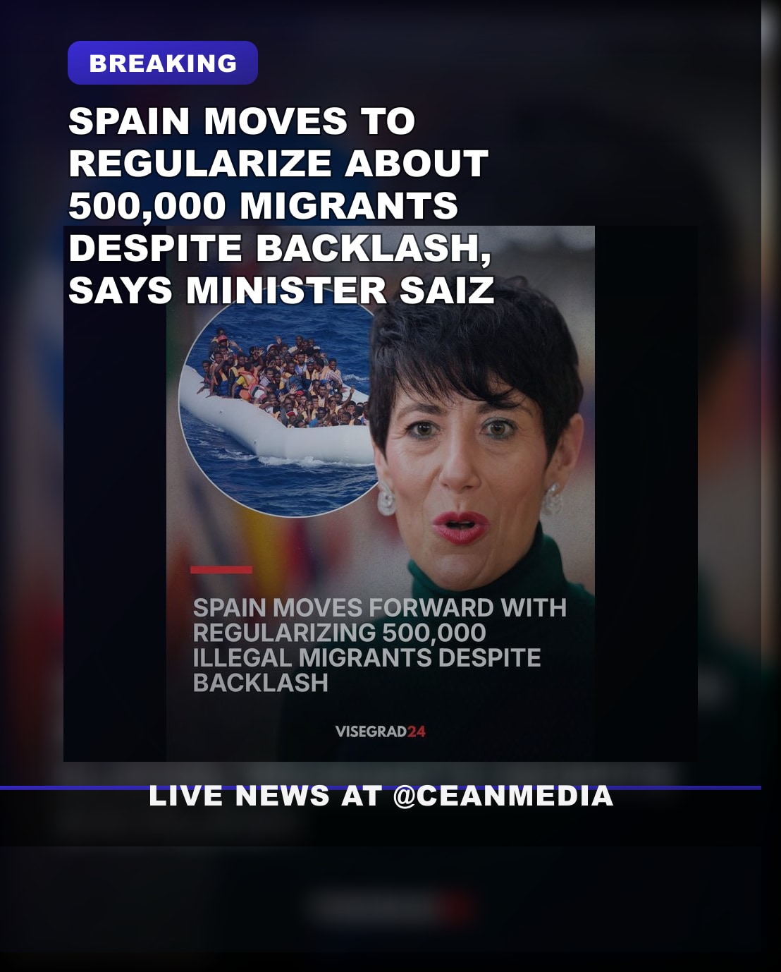 Illustrative photo for: Spain migrant regularization plan Advances to Legalize