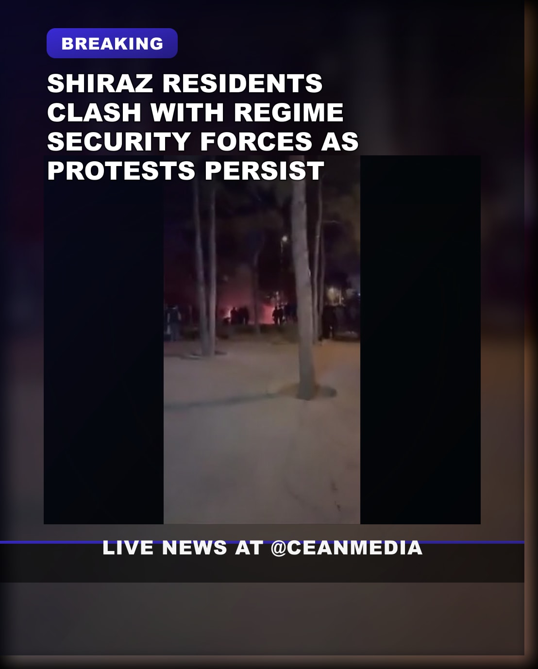Illustrative photo for: Shiraz Anti-Regime Protests Shake Iran’s Fifth-Largest City