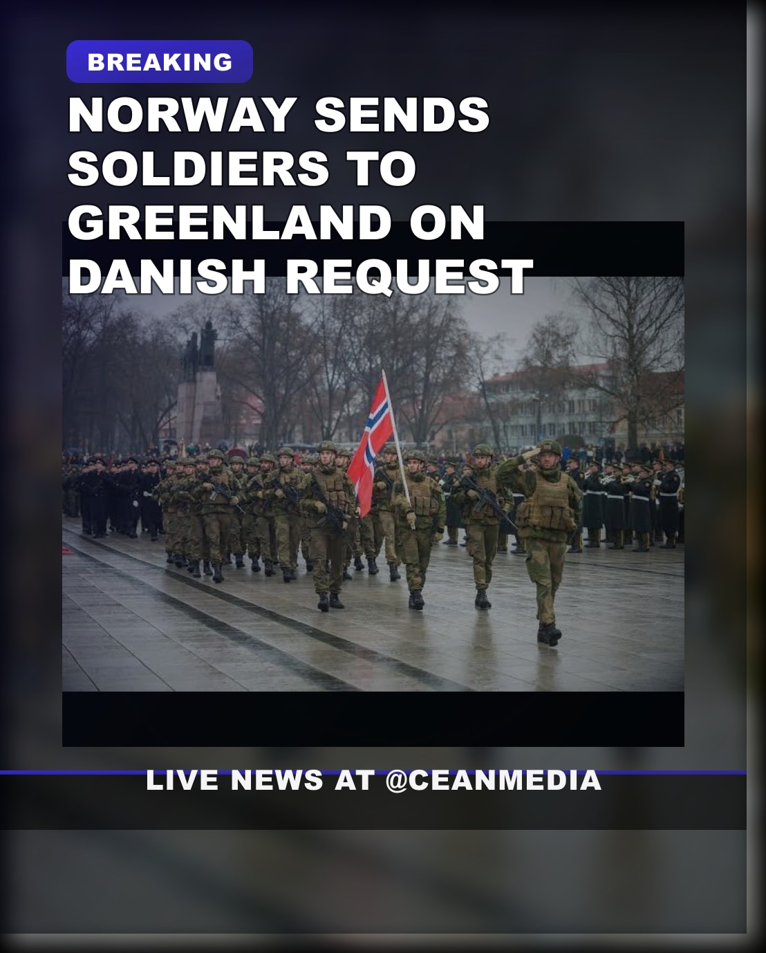 Illustrative photo for: Norway Soldiers Greenland Deployment After Danish Request