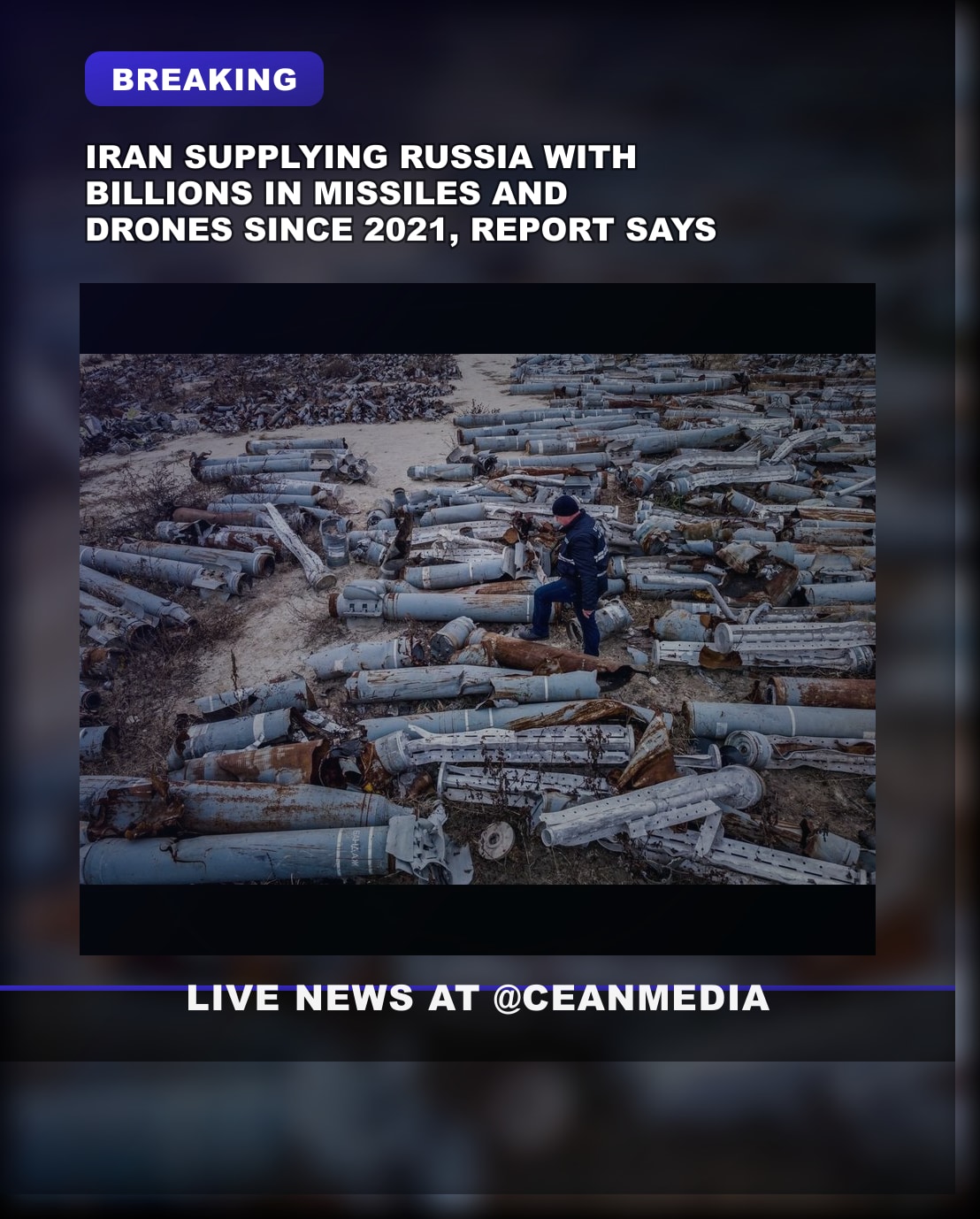 Illustrative photo for: Iran Russia Military Supplies: $3 Billion Missile Support