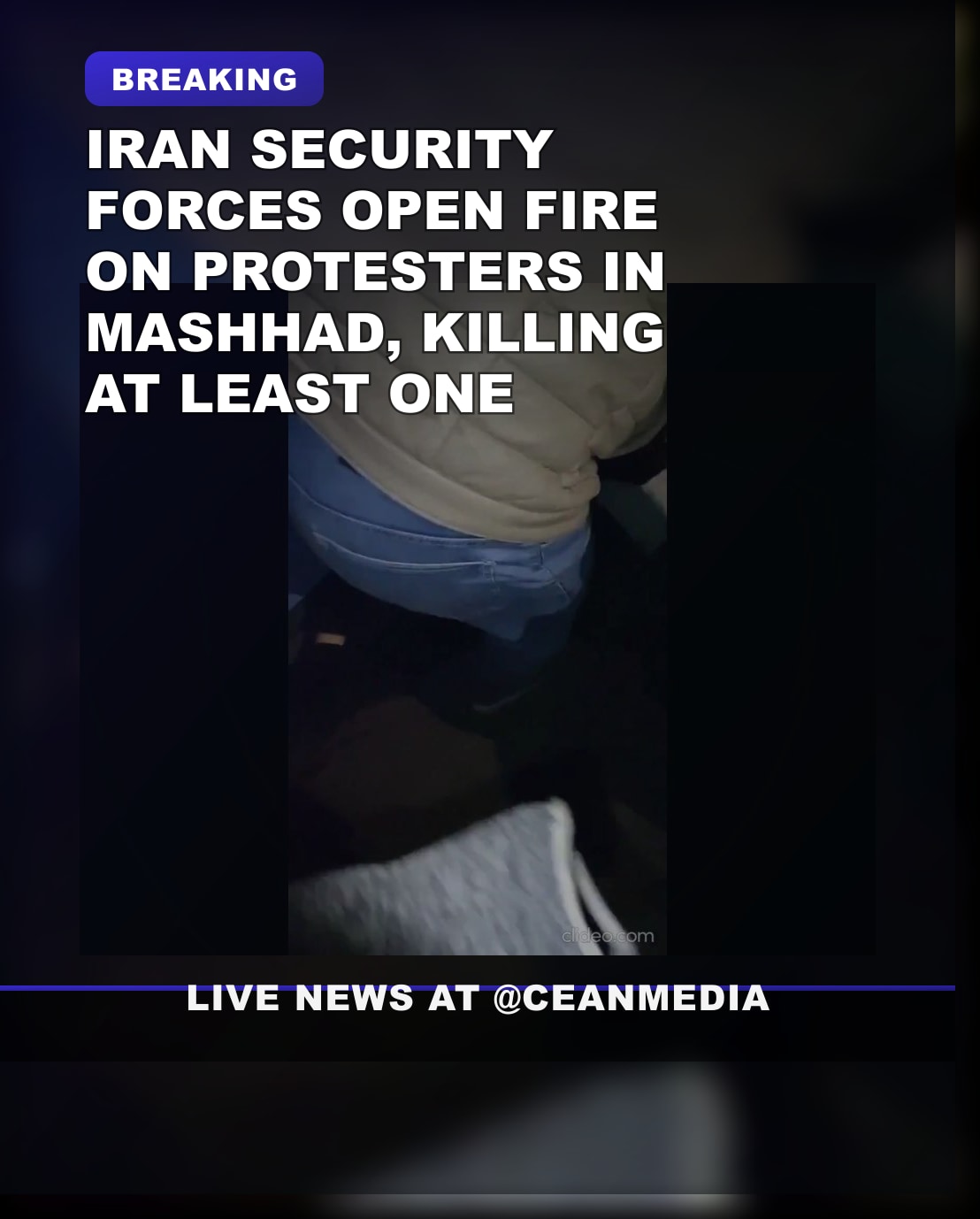 Illustrative photo for: Iran anti regime protests: Security forces open fire in