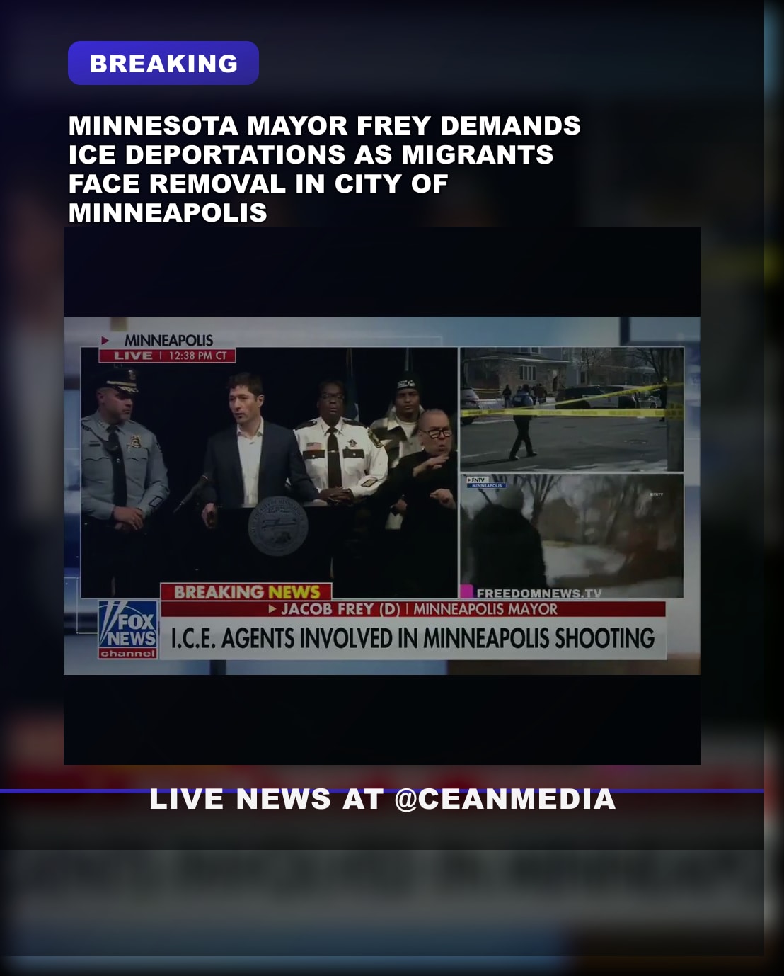 Illustrative photo for: Minnesota Mayor Jacob Frey Issues Strong Immigration