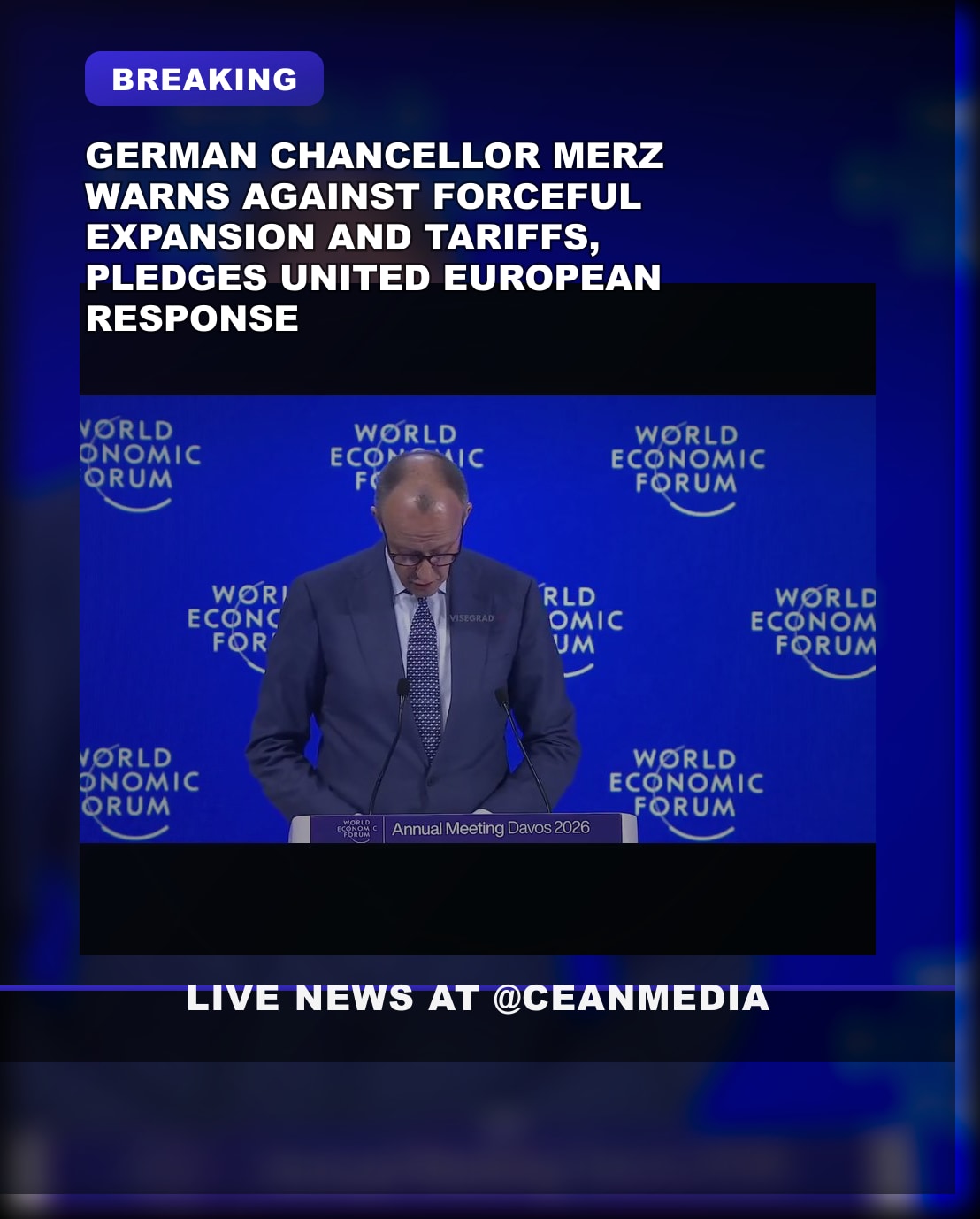 Illustrative photo for: German Chancellor Friedrich Merz on European security and