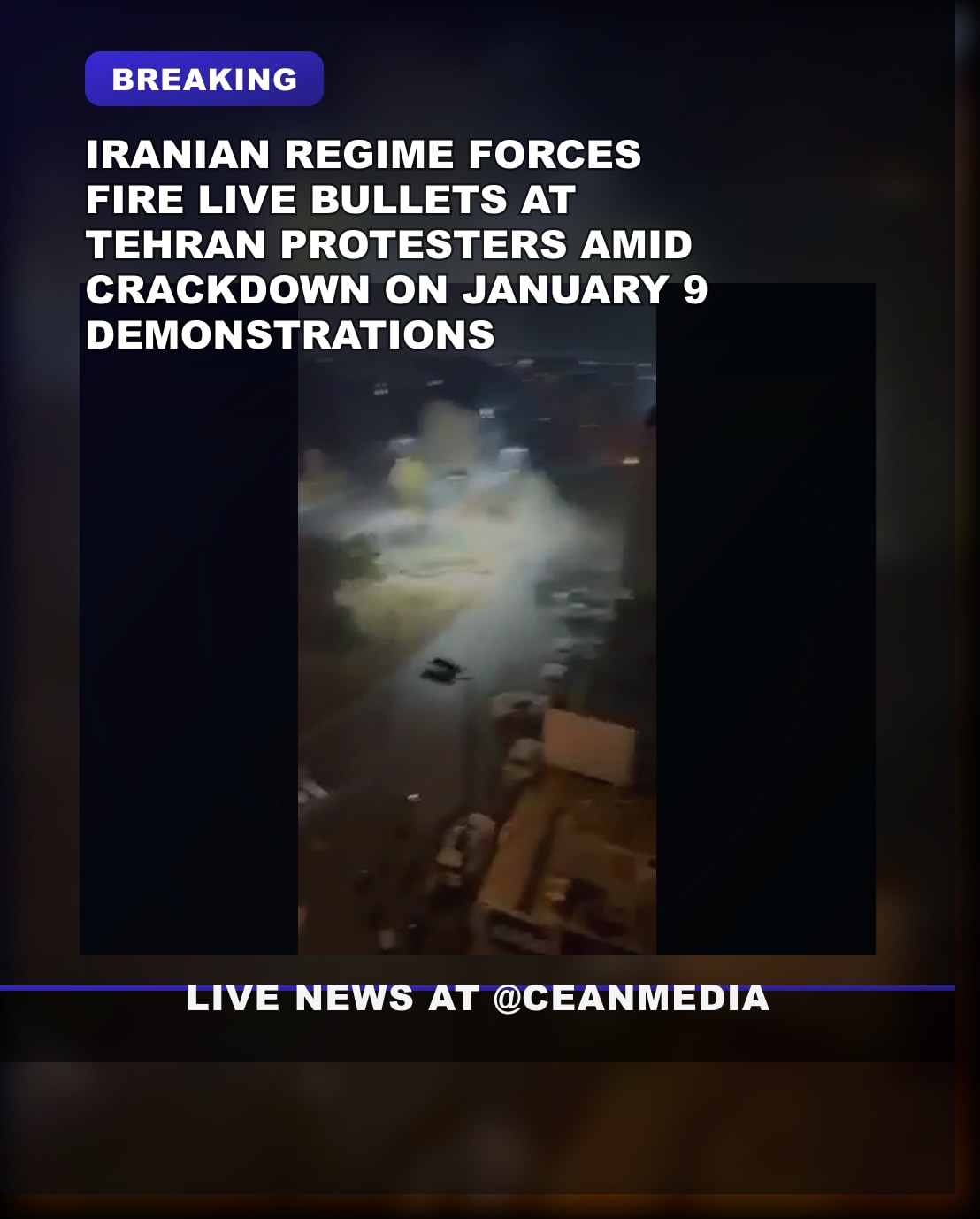 Illustrative photo for: Iran anti regime protests: Regime fires on protesters in