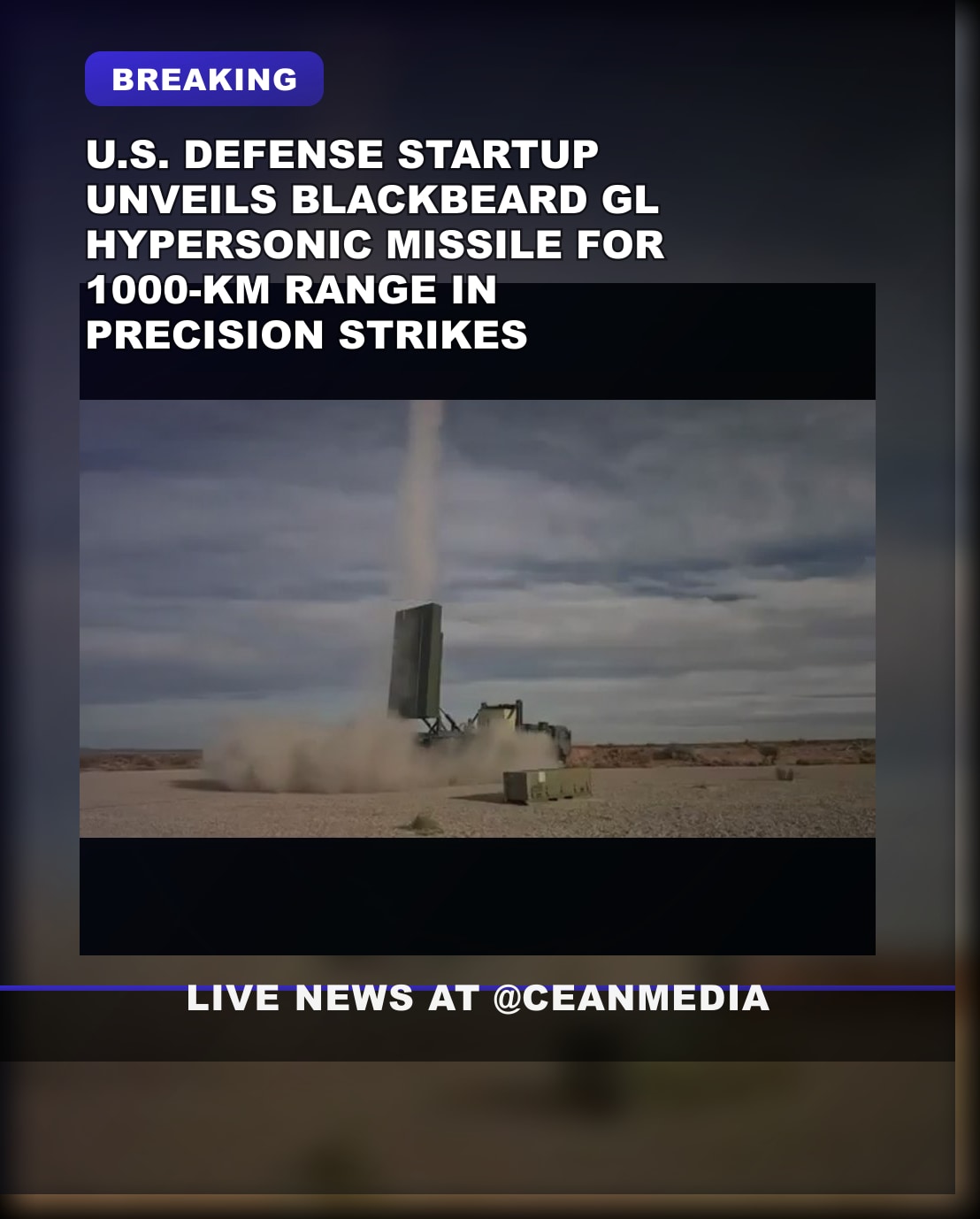 Illustrative photo for: U.S. Defense Startup Castelion Reveals Blackbeard GL