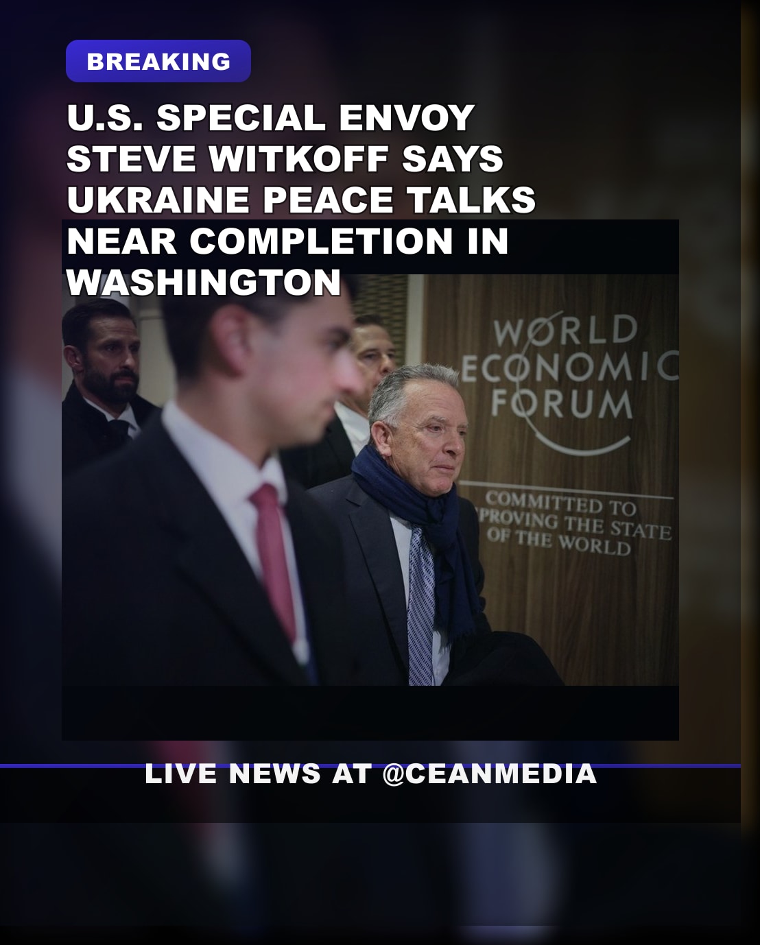 Illustrative photo for: U.S. Special Envoy Signals Nearing Agreement in Ukraine