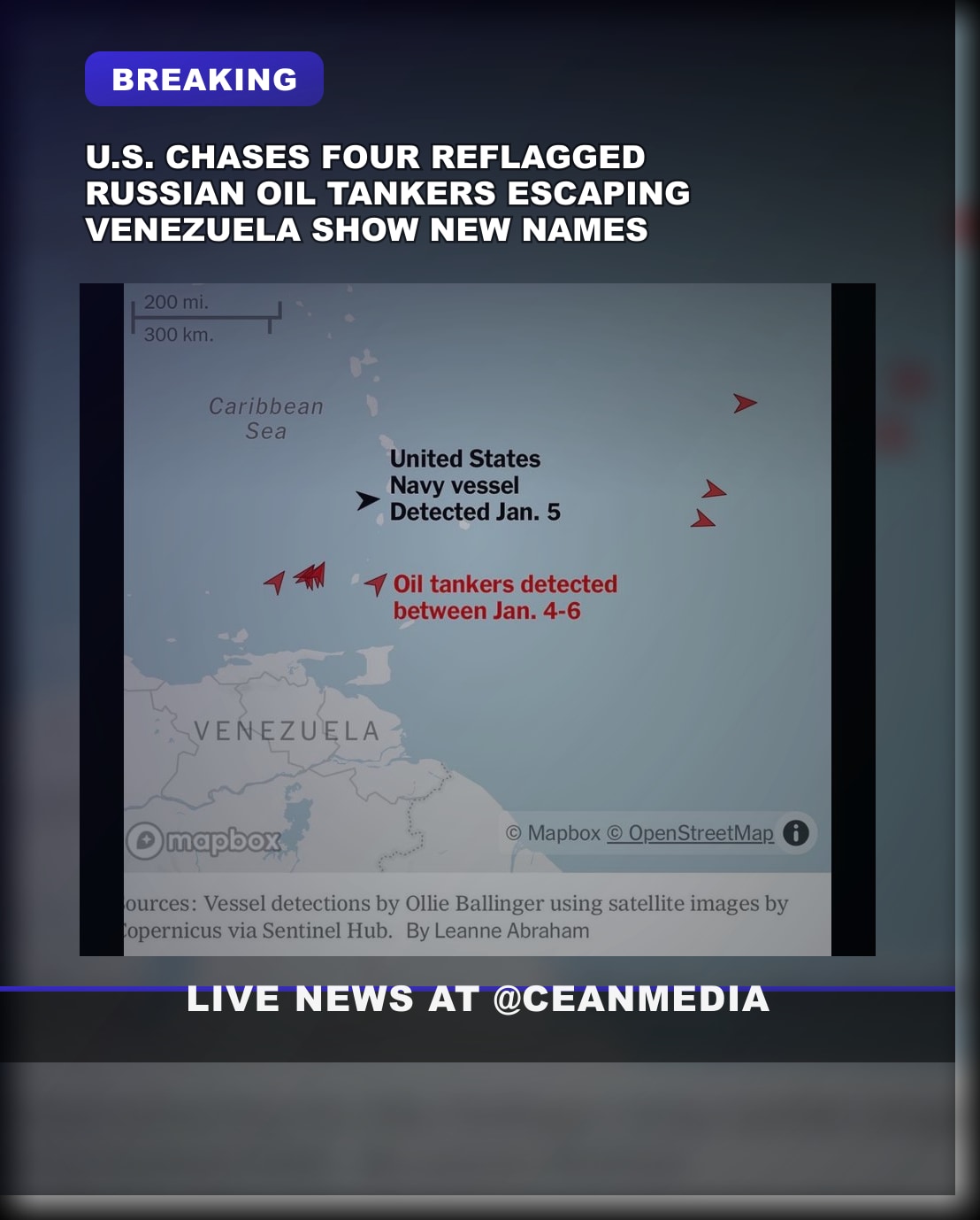 Illustrative photo for: U.S. Sanctioned Oil Tankers: Four Re-Flagged Russian