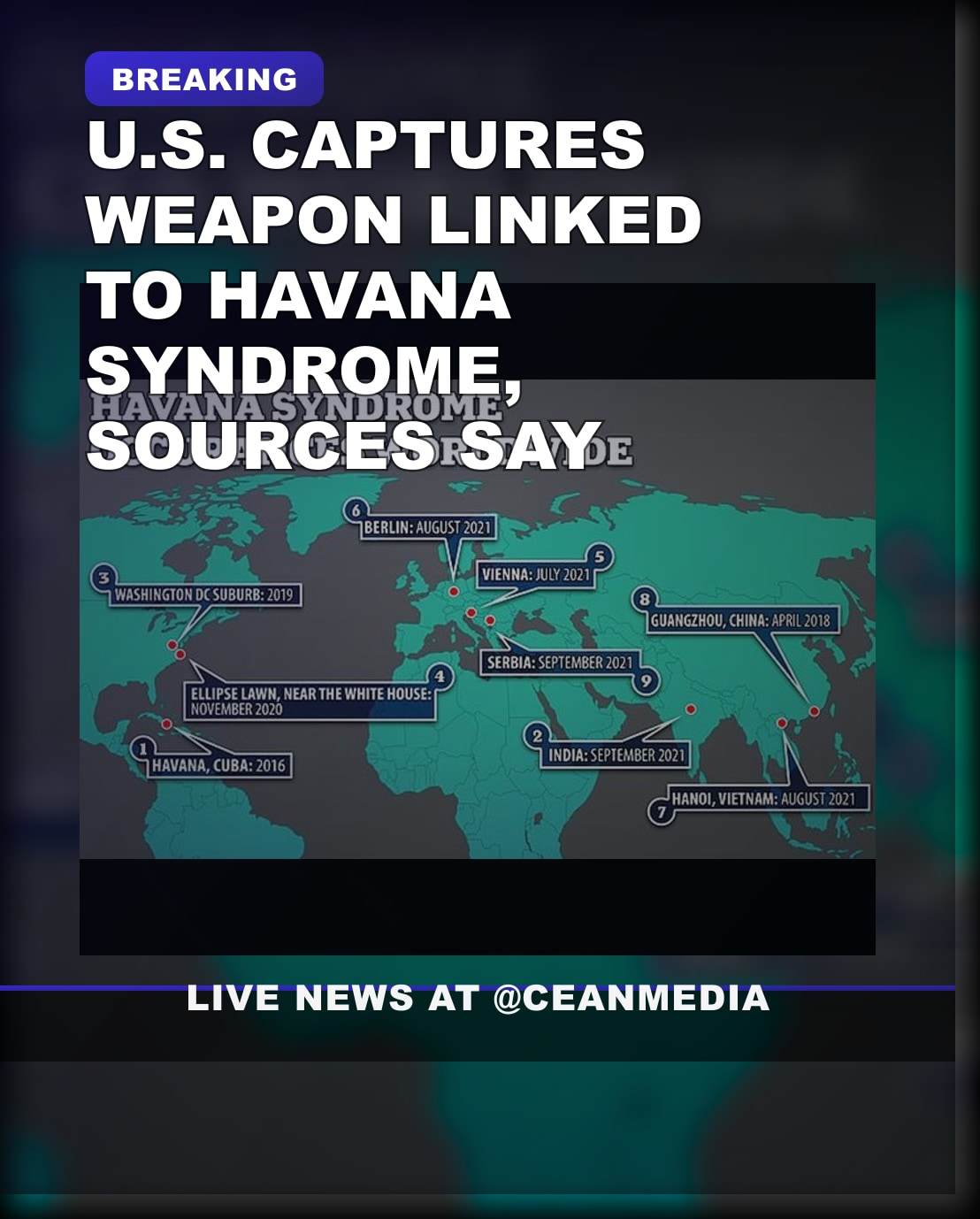 Illustrative photo for: U.S. Seizes U S Havana Syndrome device in Latest Crackdown
