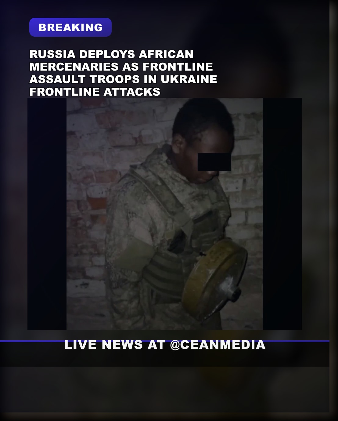 Illustrative photo for: African mercenaries in Russia: Frontline Troops or