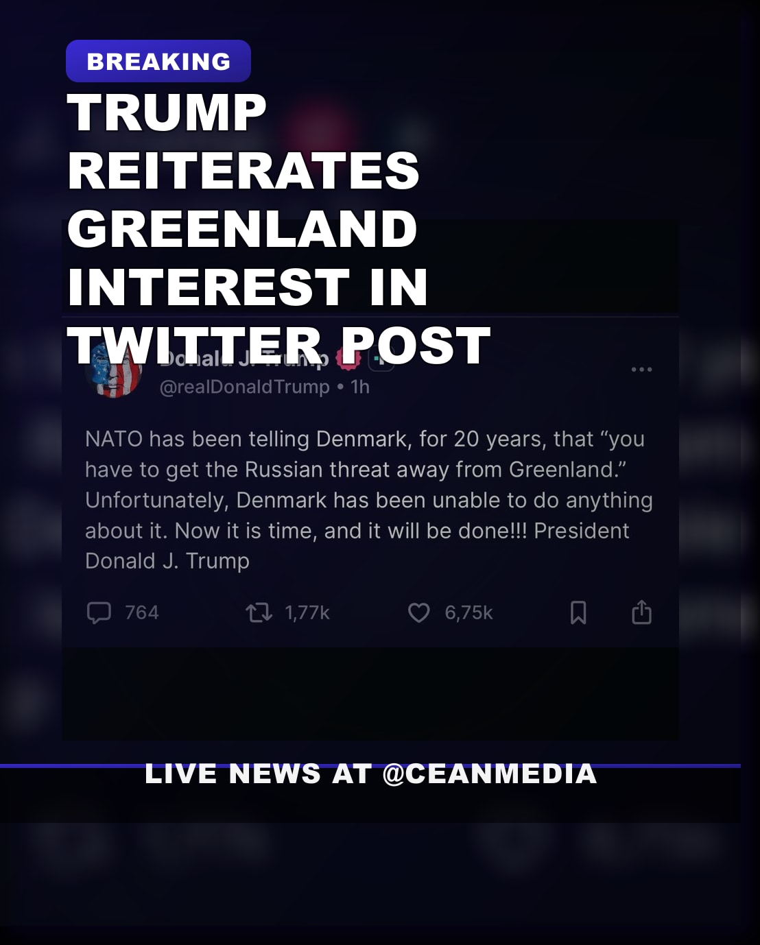 Illustrative photo for: Trump Greenland comments: Breaking remarks stir controversy