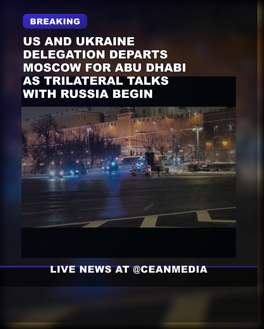 Illustrative photo for: Kushner Witkoff Moscow departure Doesn't Halt