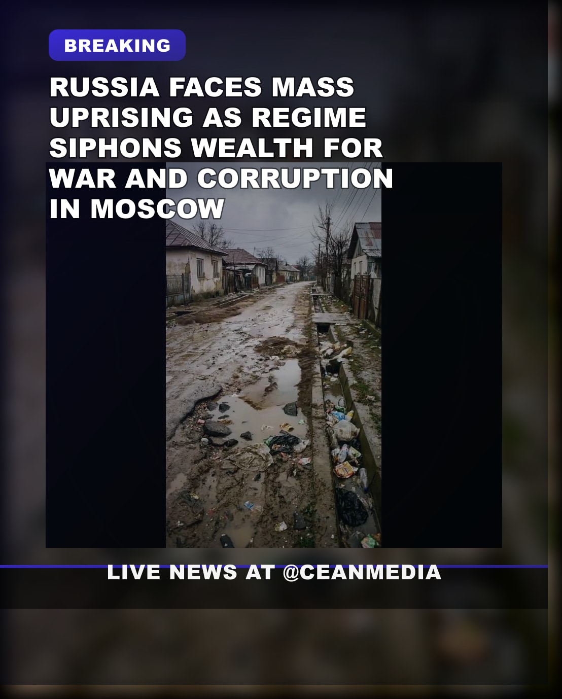 Illustrative photo for: Russia wealth redistribution uprising: What it means for