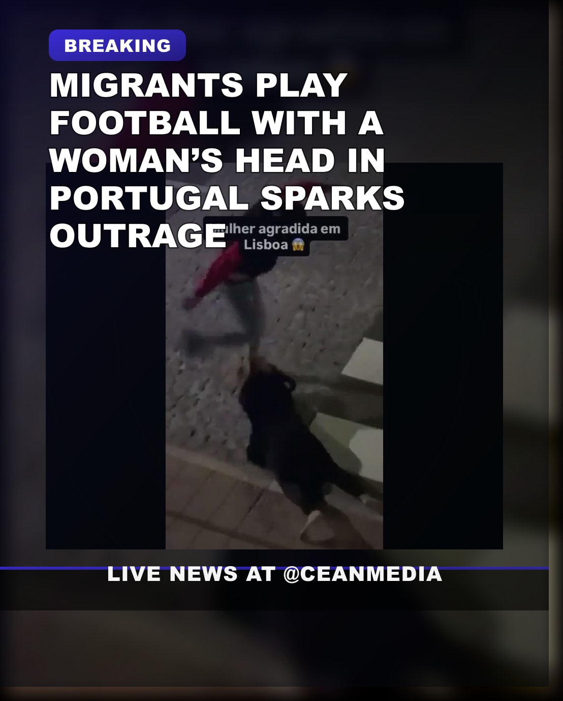 Illustrative photo for: Europe migrant football violence: Incident with woman's