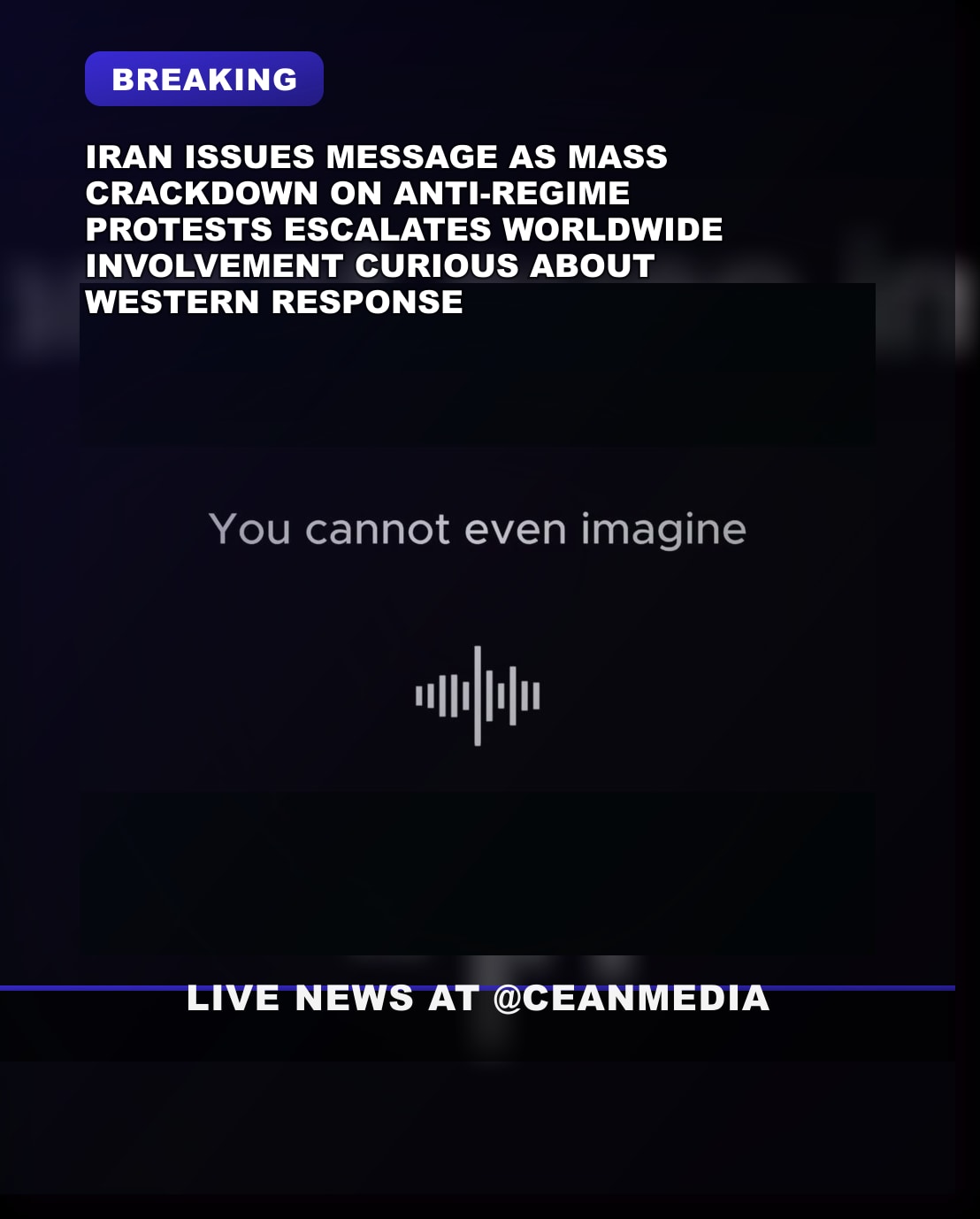 Illustrative photo for: Iran protest repression: Crackdown Surpasses Western