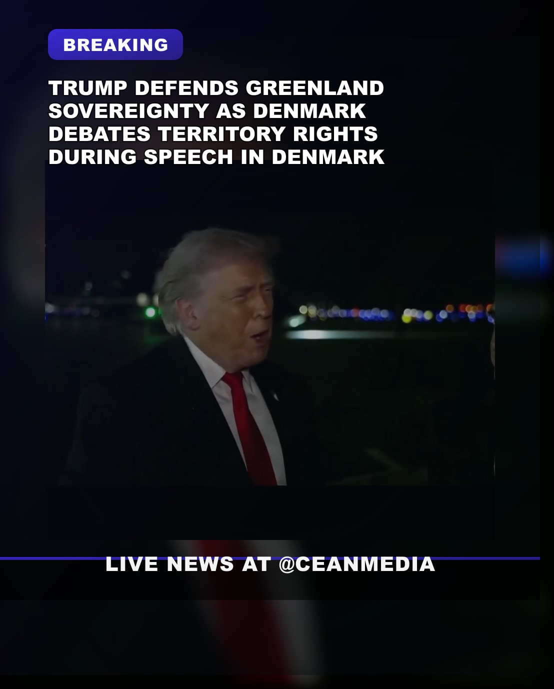 Illustrative photo for: Greenland sovereignty Trump: Trump Questions Denmark's