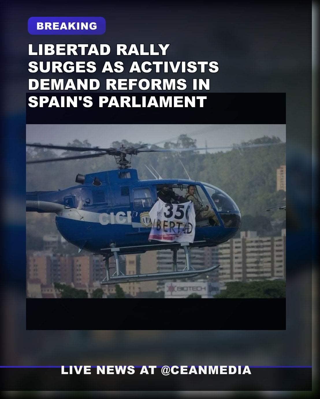 Illustrative photo for: Libertad 350 celebration Sparks Rally for Freedom with