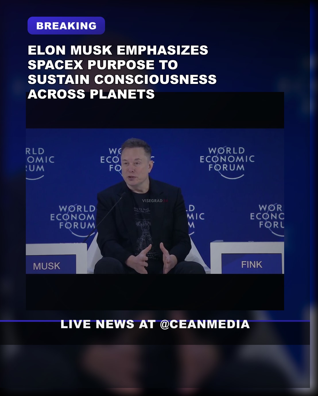 Illustrative photo for: Elon Musk Emphasizes SpaceX multi-planetary life for