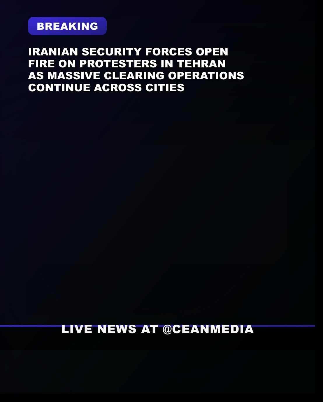 Illustrative photo for: Iran protests regime crackdown: IRGC fires on protesters in