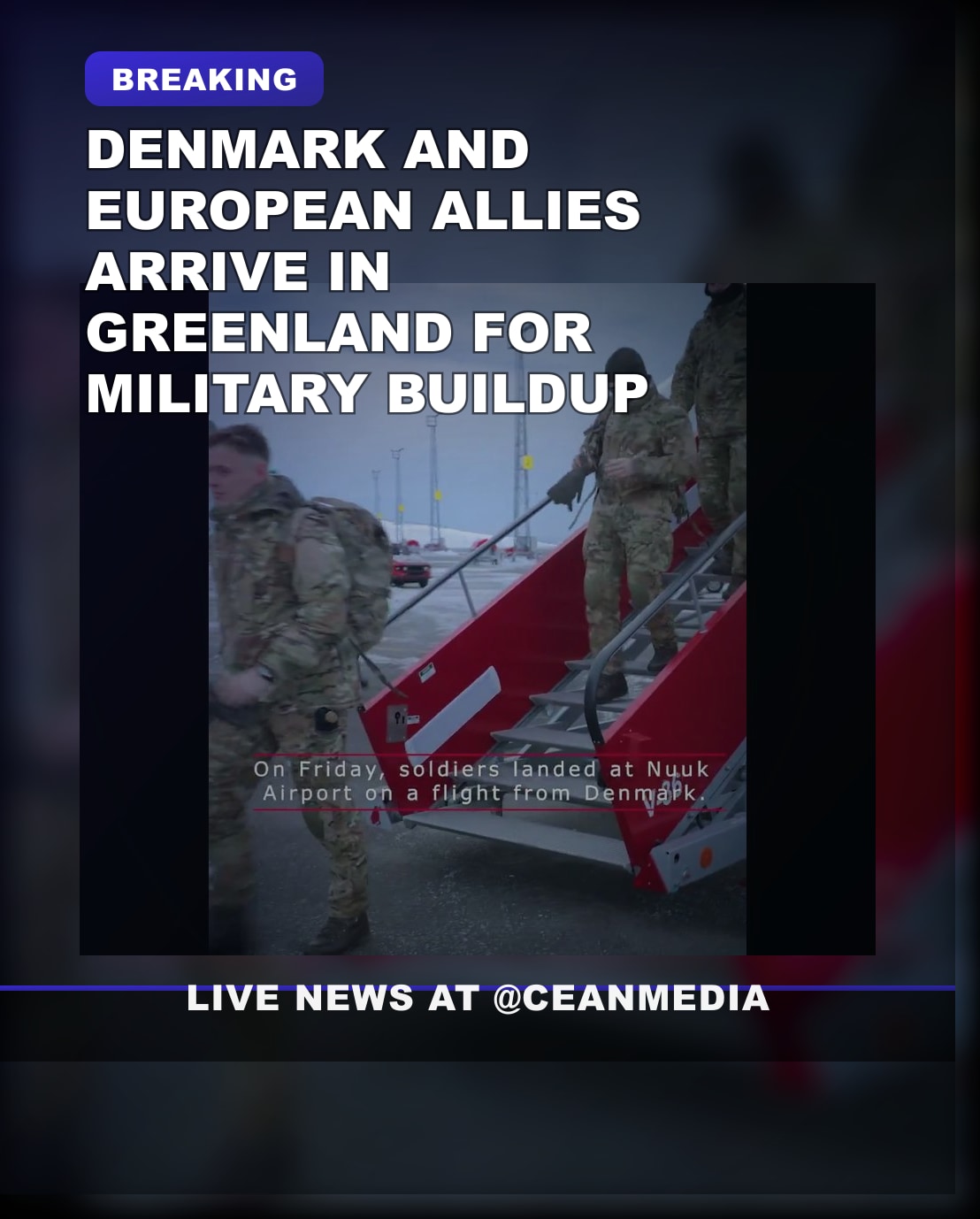 Illustrative photo for: European Military Presence Greenland Grows Amid Buildup