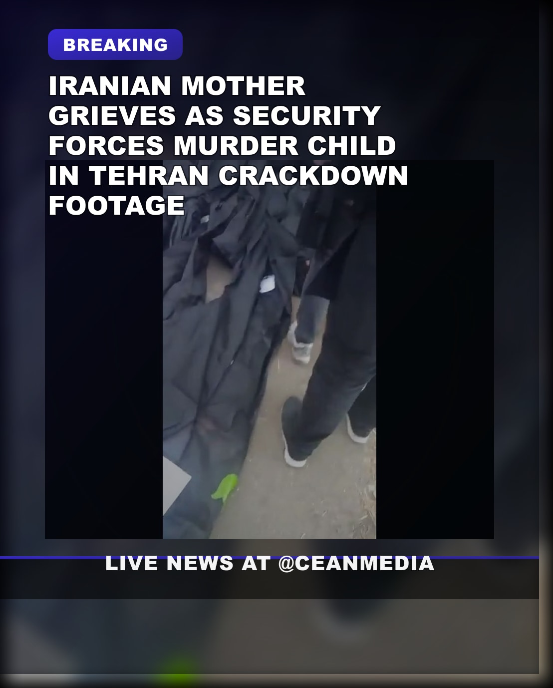 Illustrative photo for: Iran child murder footage: Emotional reunion amid security