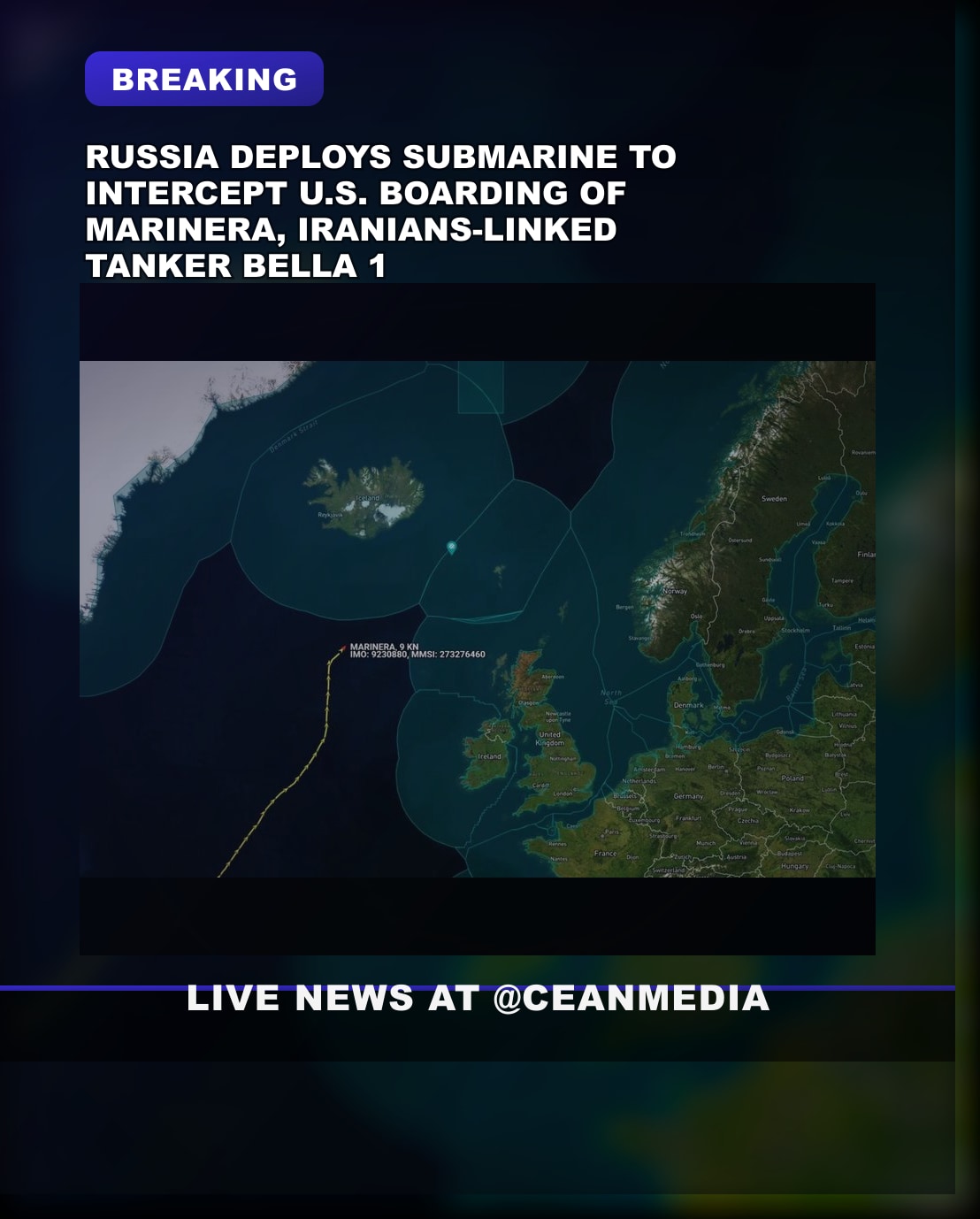 Illustrative photo for: Russia Naval Threat Iran: Submarine Deployed to Intercept